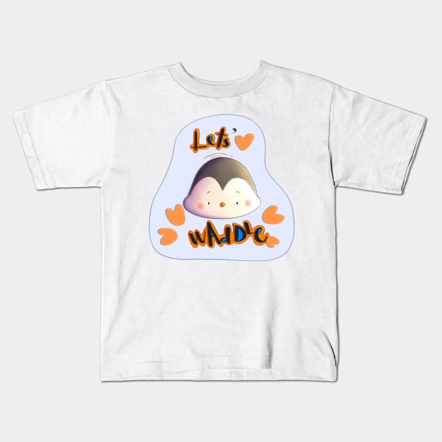 Penguin - Onesies for Babies -Onesie Design Kids T-Shirt by Onyi